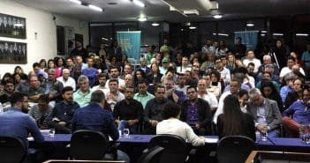 Reunião com a Vale é encerrada com interrupção do pronunciamento do gerente Rodrigo Chaves